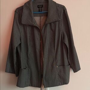 Anne Klein Black and White Women's Jacket